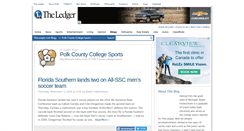 Desktop Screenshot of collegesports.blogs.theledger.com
