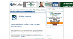 Desktop Screenshot of lakelandlowdown.blogs.theledger.com